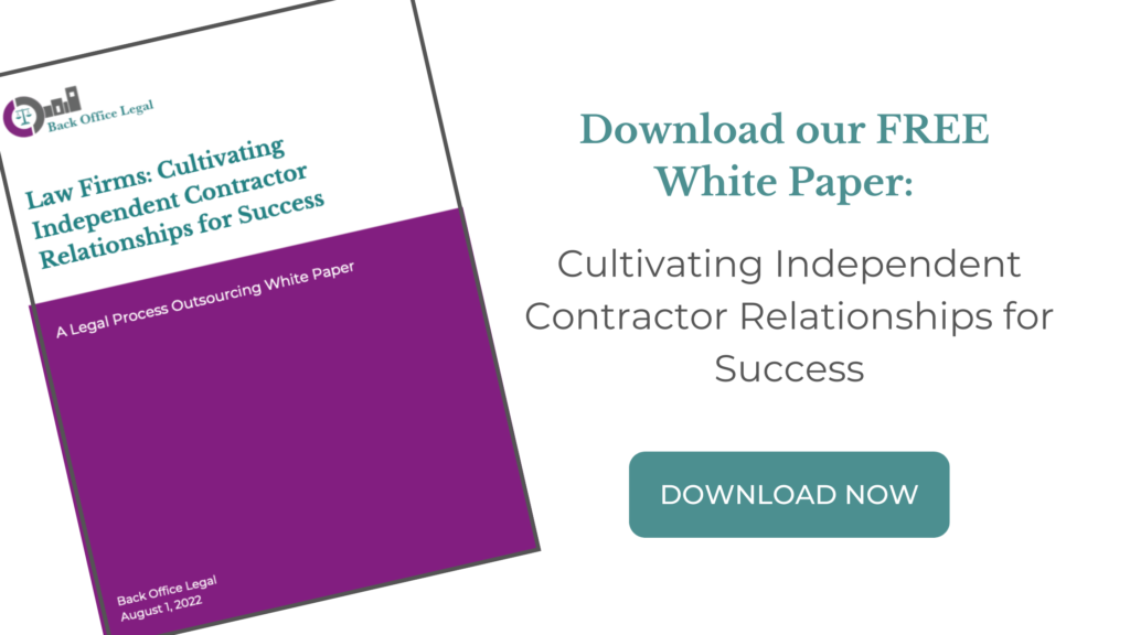 White Paper: Cultivating Independent Contractor Relationships for Success
